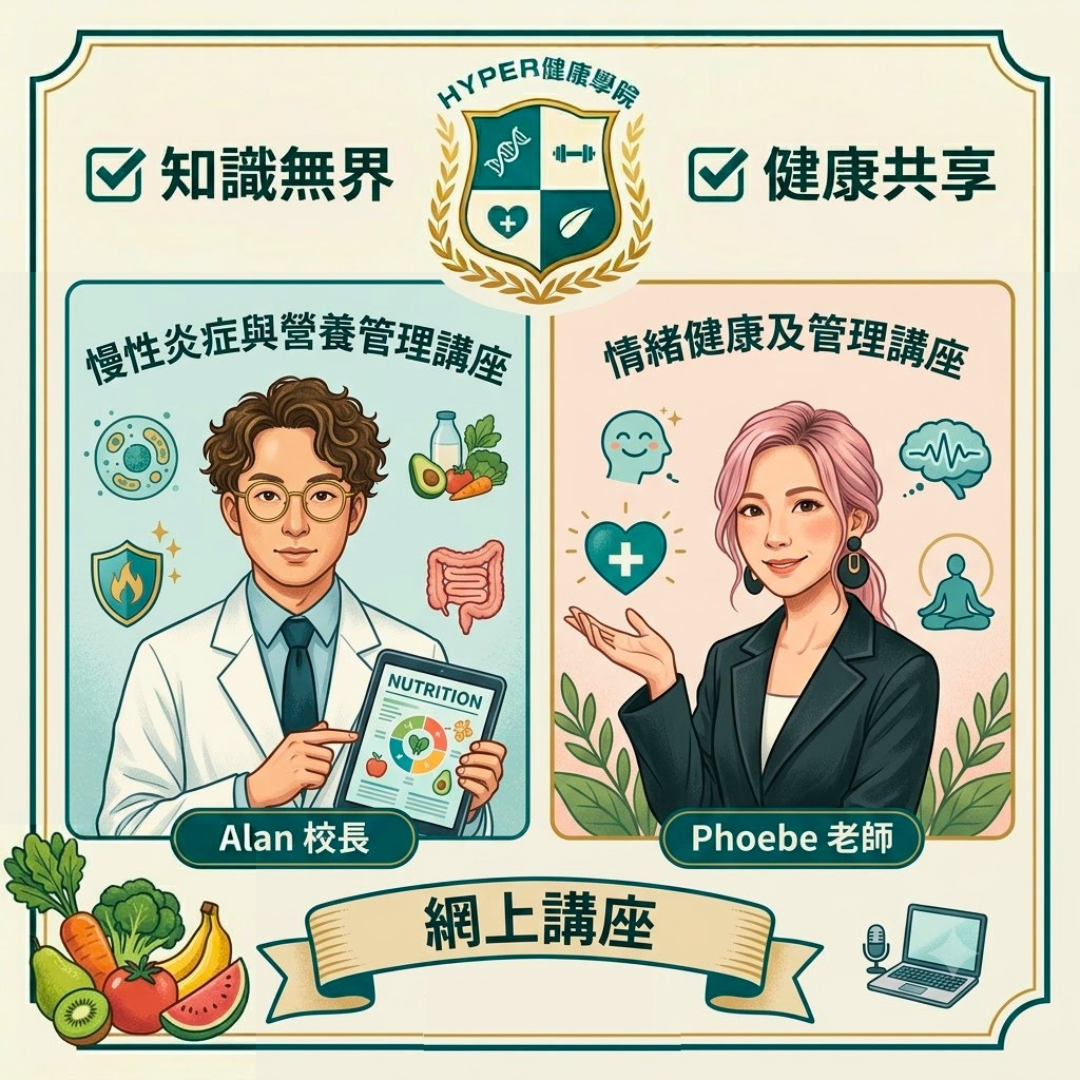 📚 HYPER 健康學院:線上講座系列