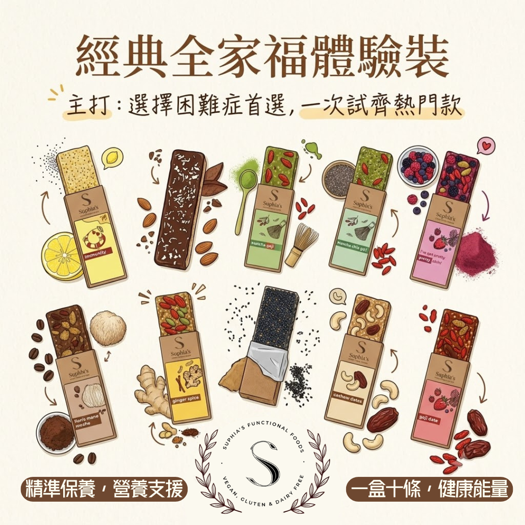 Suphia's 機能性健康能量套裝系列 (Functional Health Set Series)