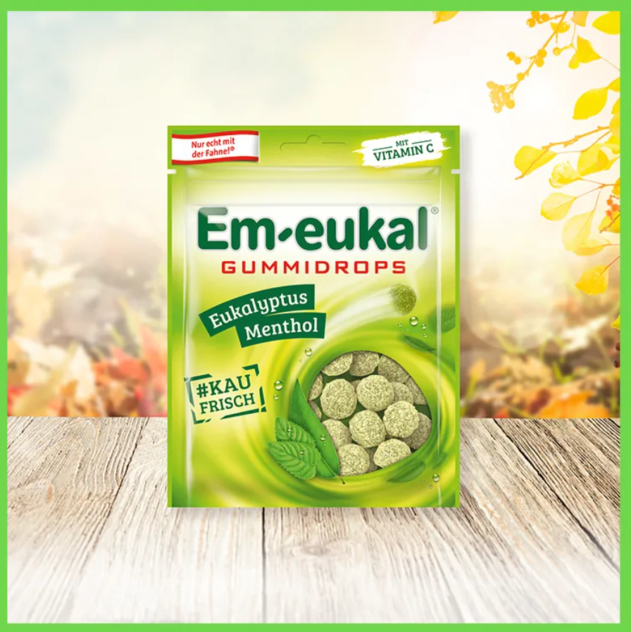 Em-eukal® 德國尤加利薄荷軟喉糖 | 90g