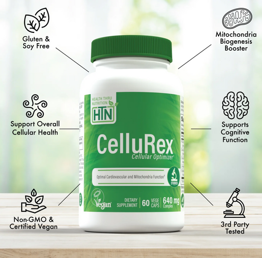 HEALTH THRU NUTRITION CelluRex® | 60粒 (BBD:30/4/26)