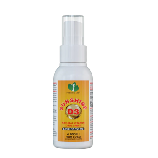 FOR LONG LIFE SUNSHINE D3 高吸收度維生素D3口腔噴霧(4000IU) | 50ml