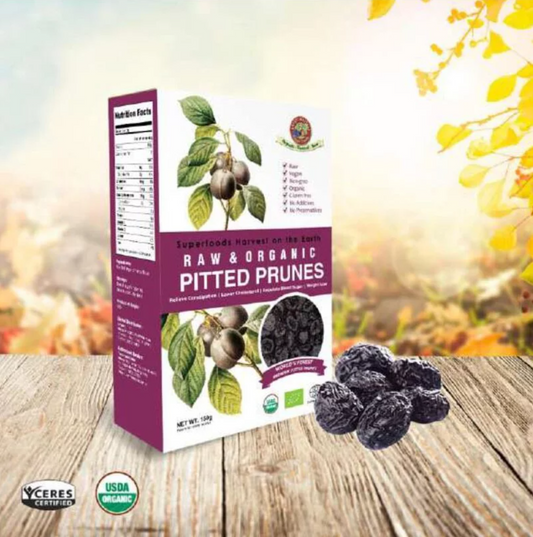 Earth Harvest Superfoods 有機生機無核西梅乾 | 150g (需預訂, 一星期內出貨)
