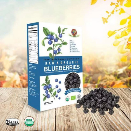 Earth Harvest Superfoods 有機生機藍莓乾 | 115g(需預訂, 一星期內出貨)