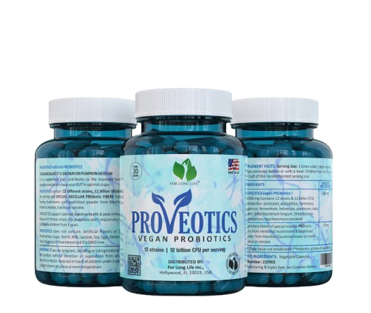FOR LONG LIFE Proveotics 60億益生菌 | 120粒