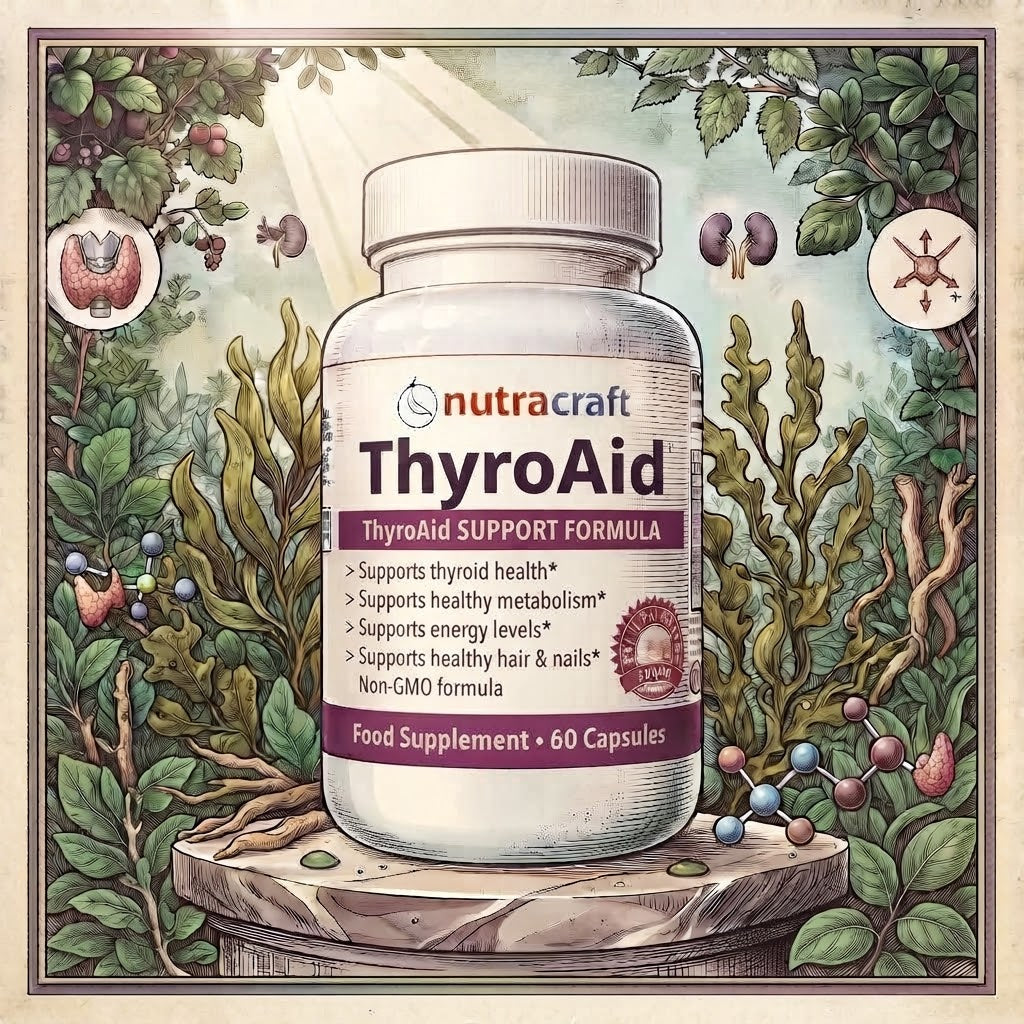 新.甲狀腺營養 Nutracraft ThyroAid(60粒)