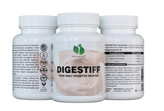 FOR LONG LIFE  Digestiff  60 capsules
