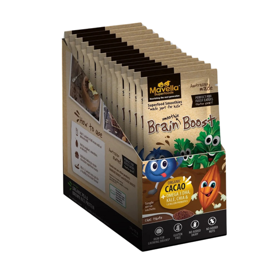 Mavella Superfoods 腦部增強素 朱古力飲品 | 14包獨立包裝