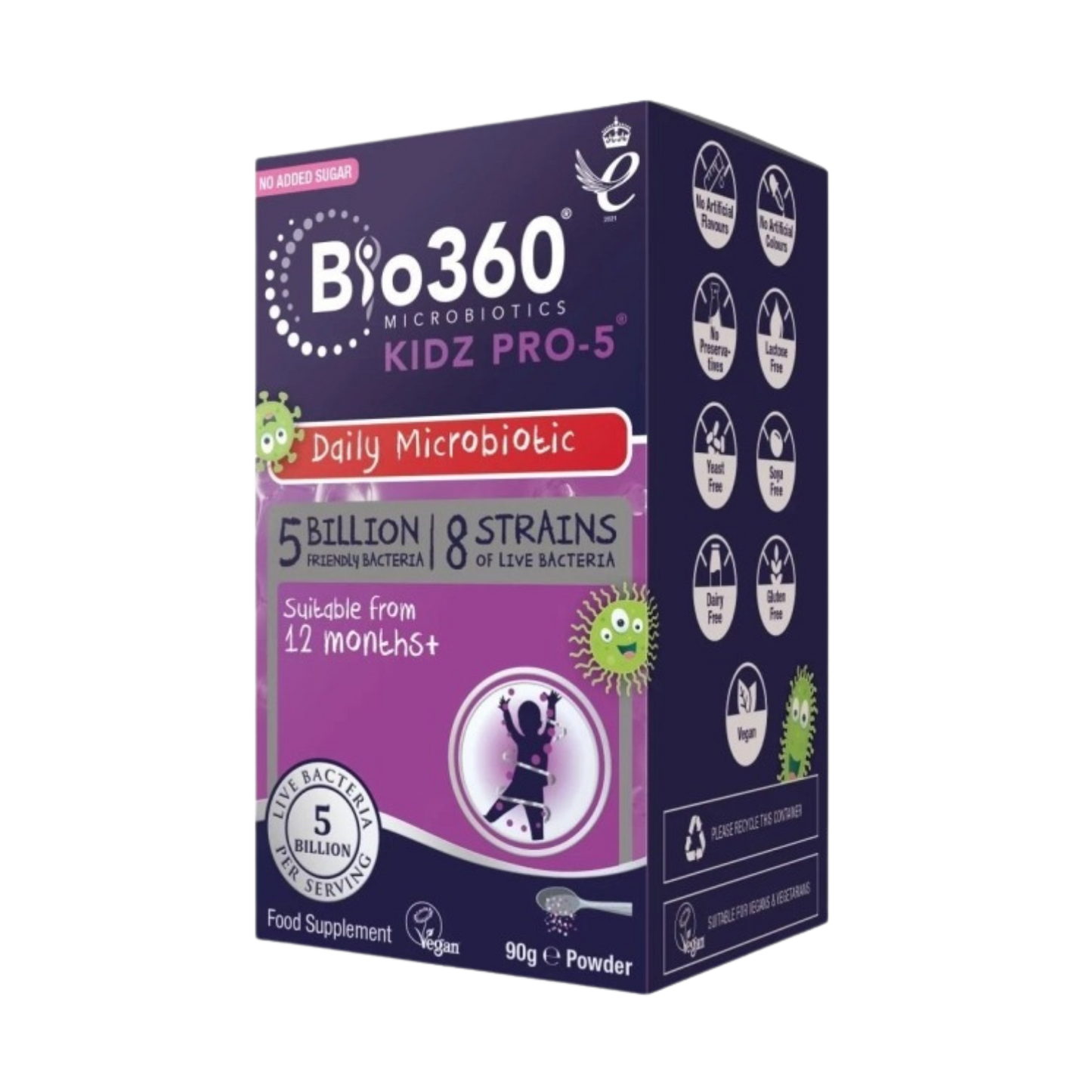 Natures Aid 醫選兒童粉狀益生菌 5Billion Probiotics | 90克