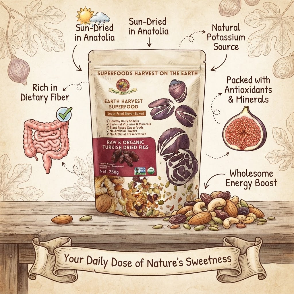 有機生機土耳其無花果 (Earth Harvest Superfoods) 250g