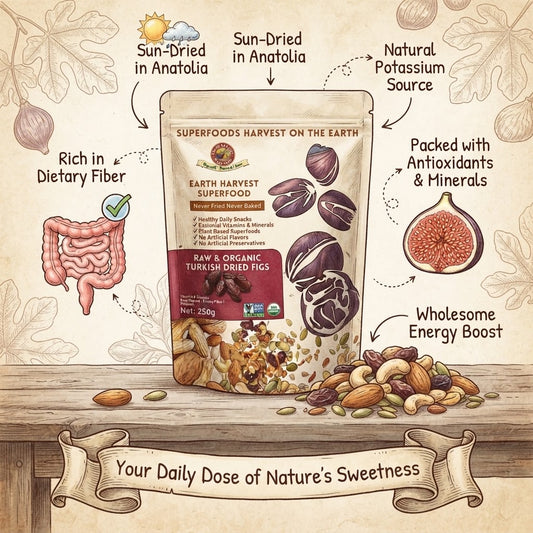 有機生機土耳其無花果 (Earth Harvest Superfoods) 250g