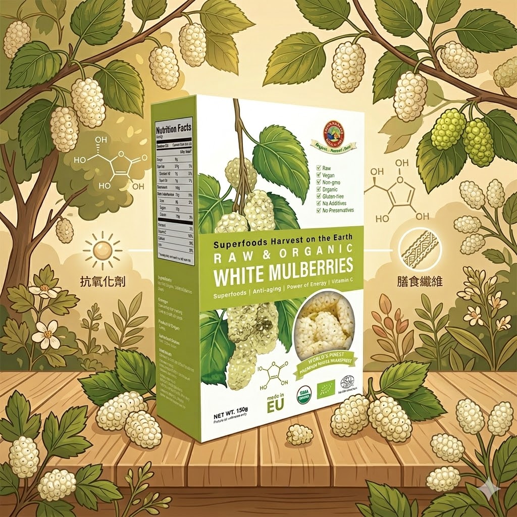 Earth Harvest Superfoods有機生機白桑莓 | 150g (需預訂， 一星期內出貨)