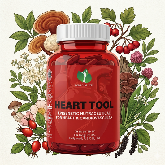 FOR LONG LIFE Heart Tool 護心營養 | 120粒 (現貨)