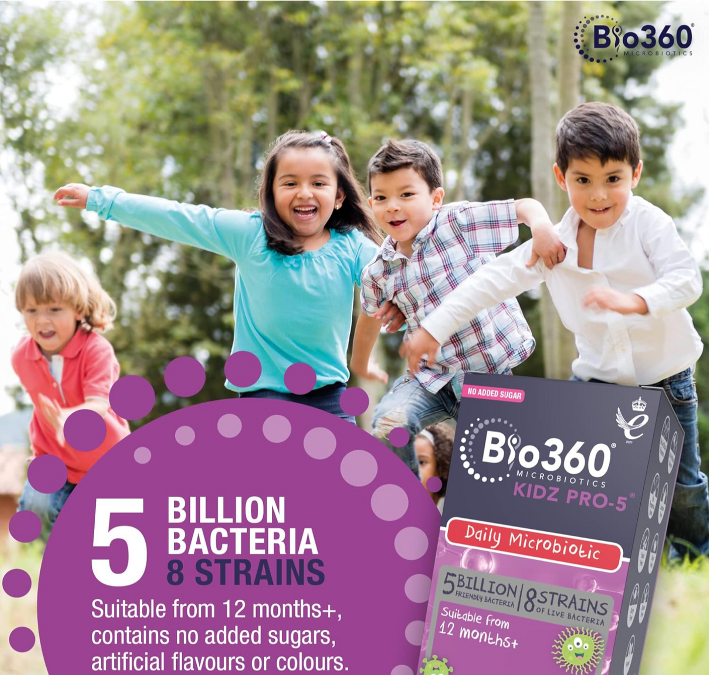 Natures Aid 醫選兒童粉狀益生菌 5Billion Probiotics 90g