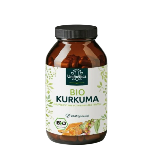Unimedica - 有機薑黃+有機黑胡椒 | 240 粒膠囊
