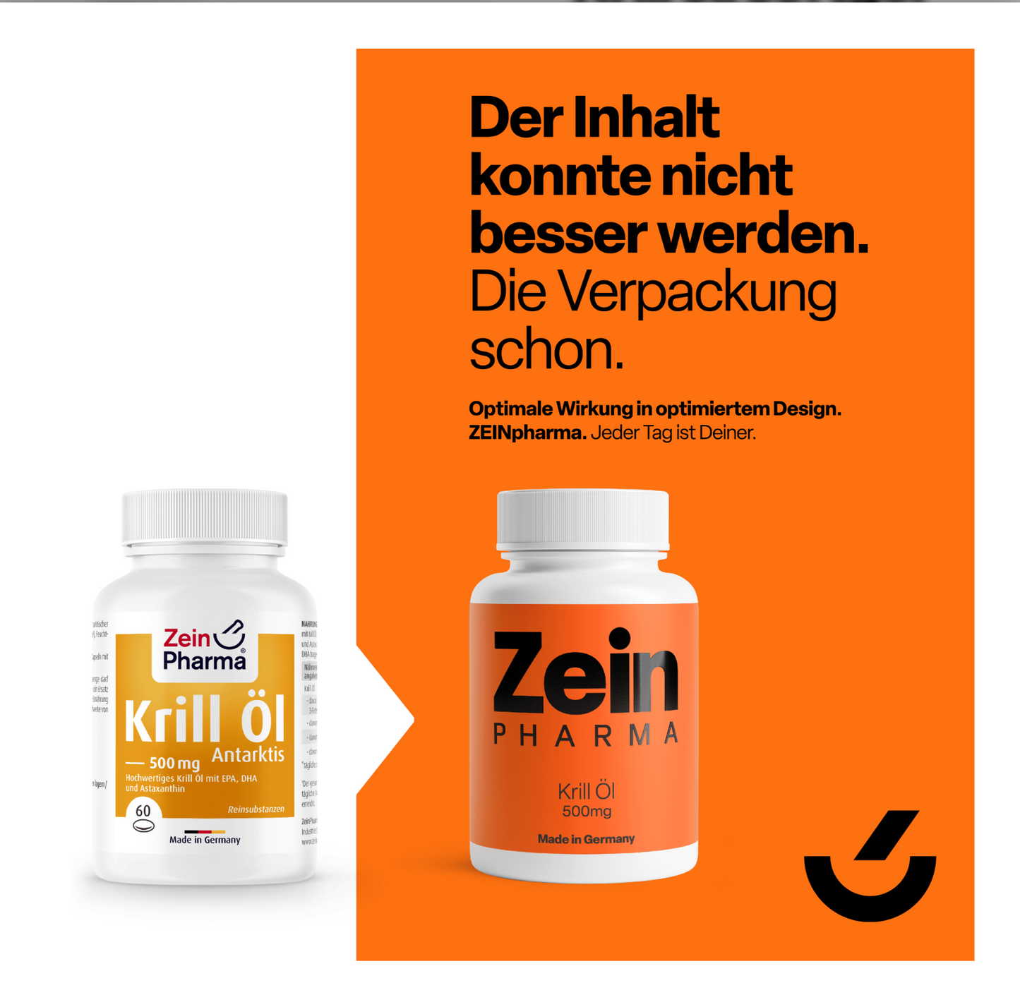 德國 Zein Pharma Krill Oil南極磷蝦油膠囊 500 毫克 | 60粒