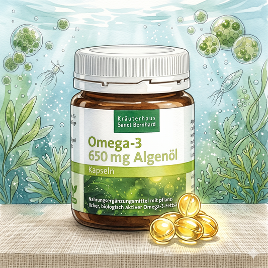 Sanct Bernhard Omega-3 Algae Oil Capsules 藻油膠囊 | 60粒