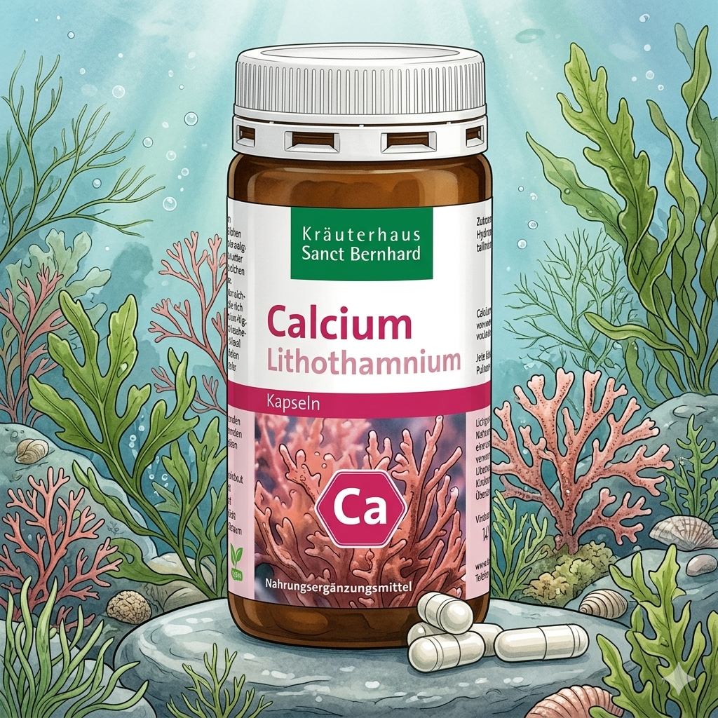 Sanct Bernhard Calcium Lithothamnium 海藻鈣膠囊 | 120粒