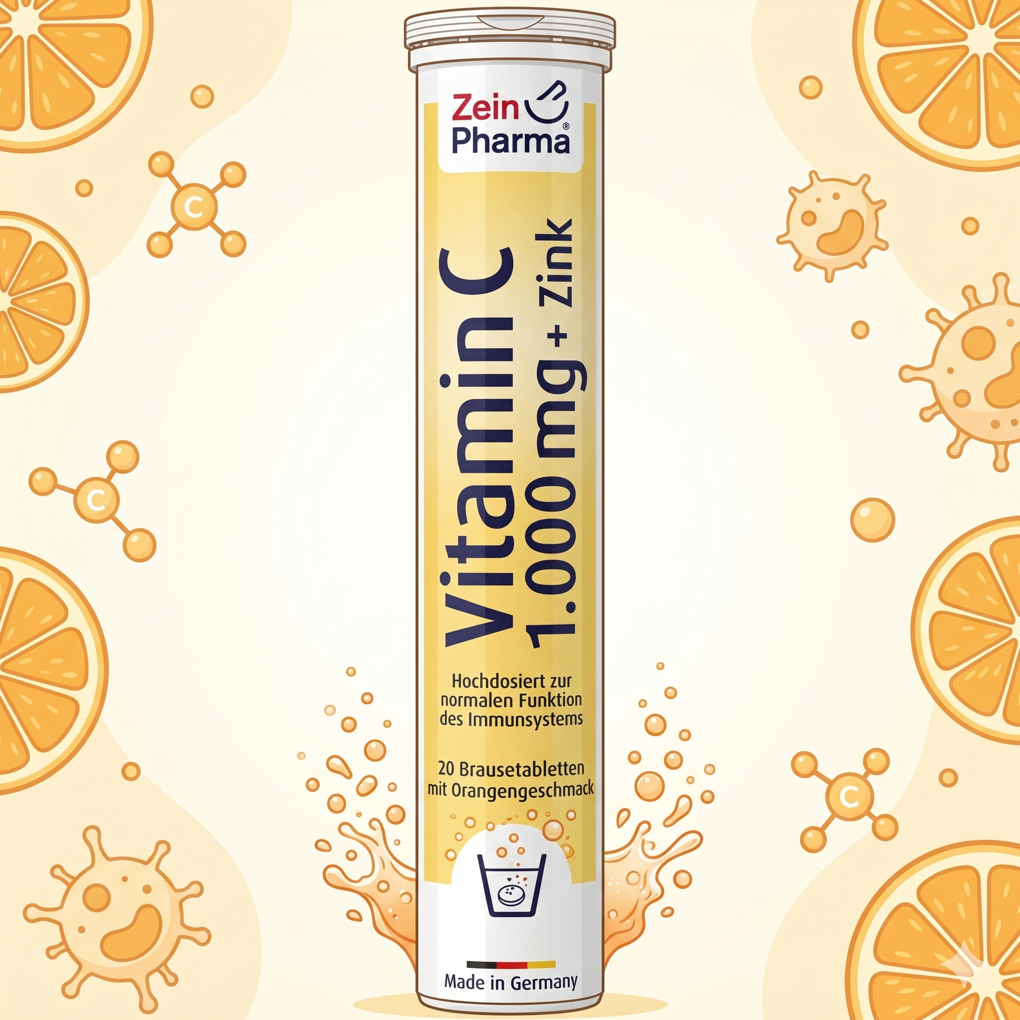 Zein Pharma Vitamin C 1000mg +Zink