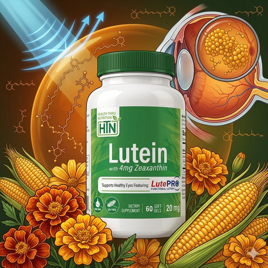 HEALTH THRU NUTRITION Lutein 葉黃素 20mg及玉米黃素 4mg | 60粒