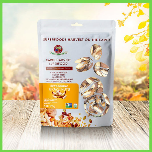 Earth Harvest Superfoods - 有機生機巴西果仁(無麩質)