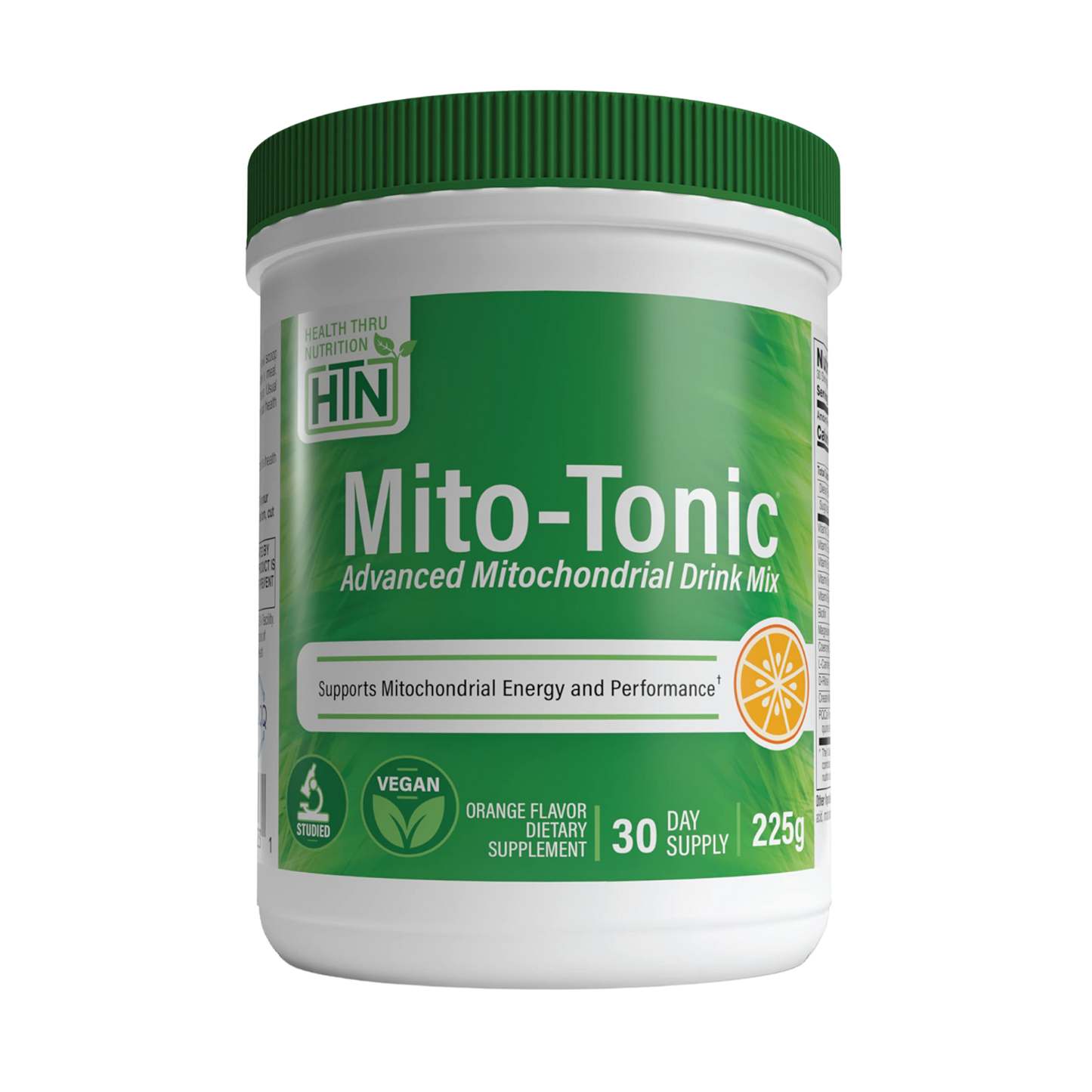 HEALTH THRU NUTRITION - Mito-Tonic® Advanced Mitochondrial Drink Mix 225g Jar