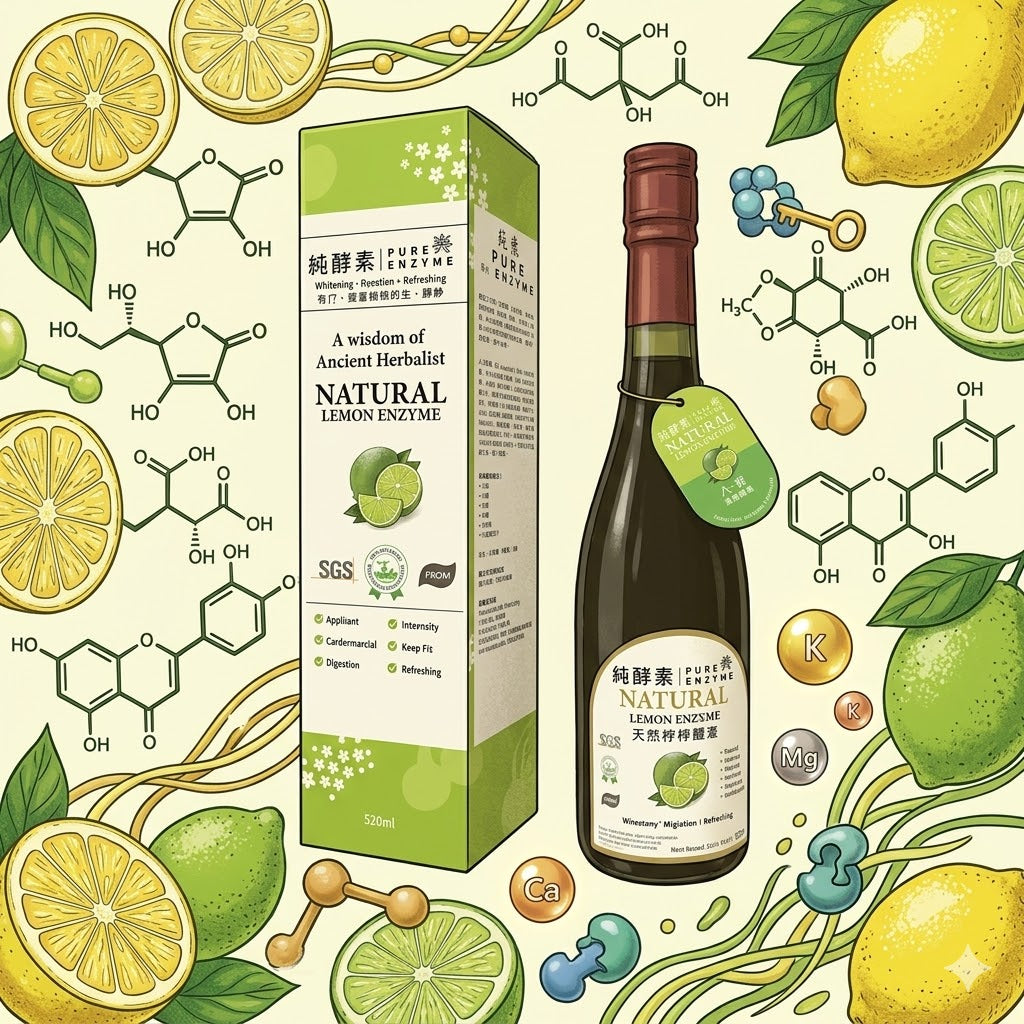 天然青檸檬酵素 | 500ml
