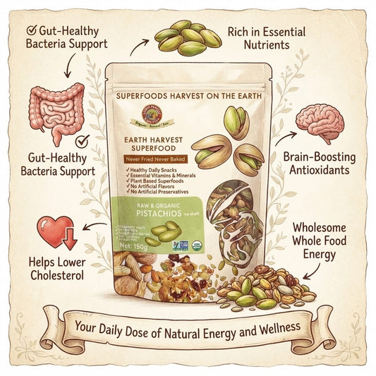 有機生機無殼開心果 (Earth Harvest Superfoods) 150g