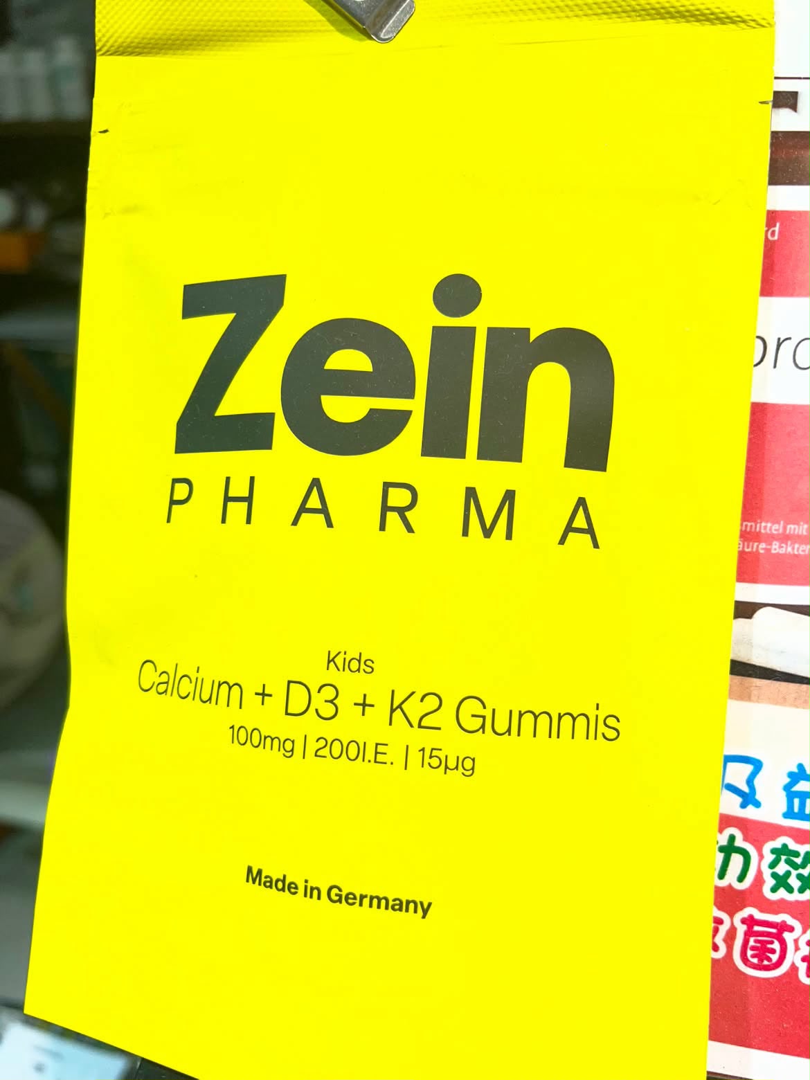 Zein Pharma Calcium + D3 +K2 Gummis